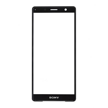 Корпусне скло Sony Xperia XZ2 Compact H8314 black, фото 2