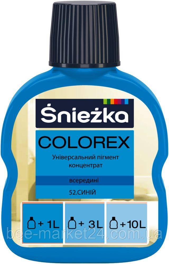 Барвник Sniezka COLOREX №52 (синій) пігментний концентрат 100мл