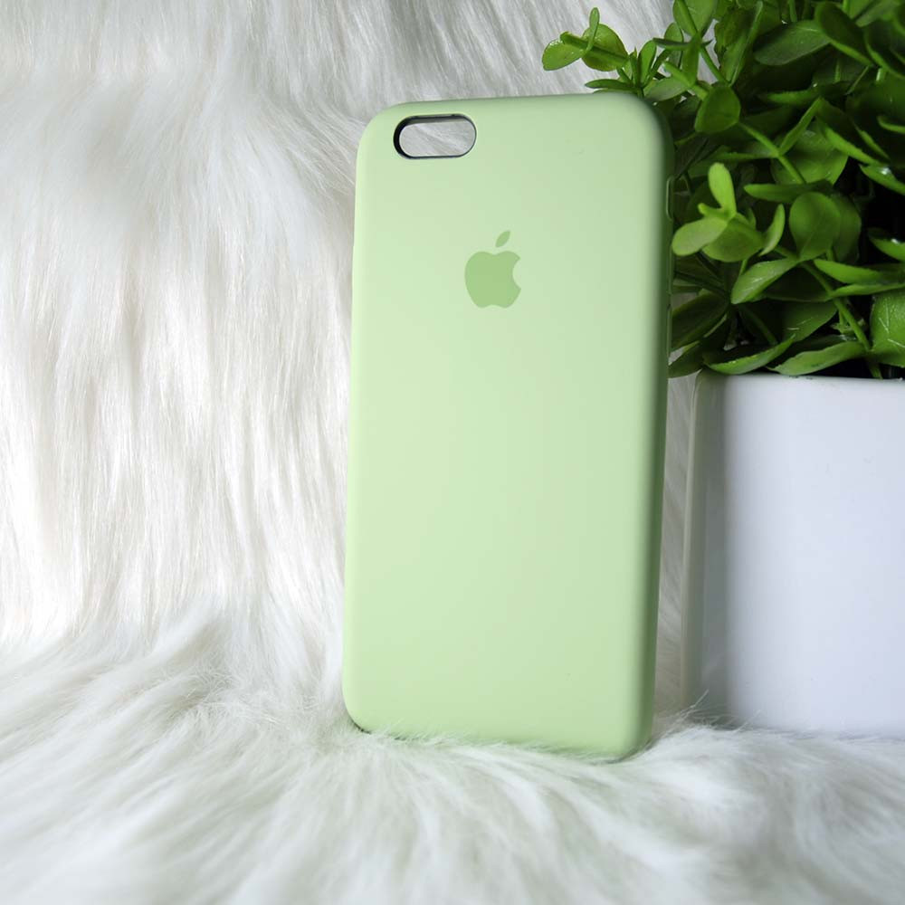 Силіконовий чохол Apple Original Silicone case Iphone 6 / 6S Green (зелений)