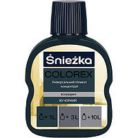 Краситель Sniezka COLOREX №90 (чёрный) пигментный концентрат 100мл