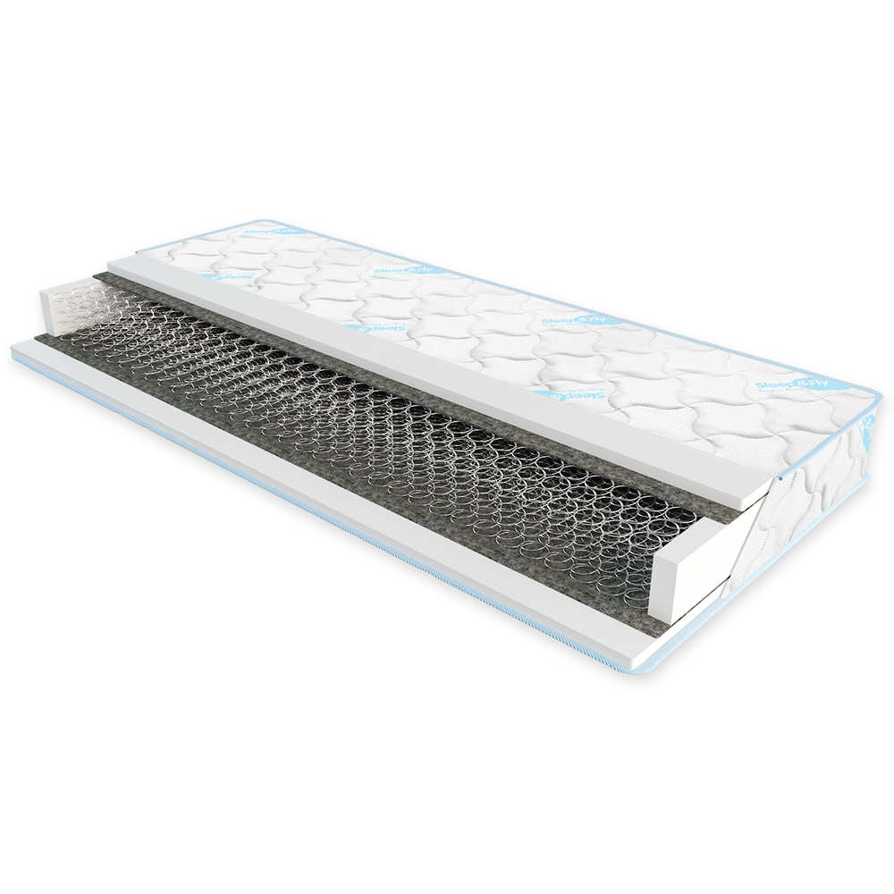 Ортопедический матрас SLEEP&FLY STANDART PLUS ЖАККАРД