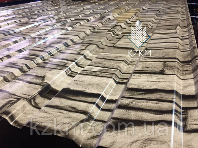 Профнастил с рисунком под камень, профлист под камень, профнастил ...