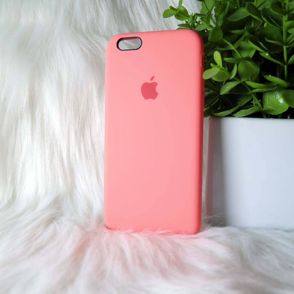 Силіконовий чохол Apple Original Silicone case Iphone 6/6S Pink (рожевий), фото 1