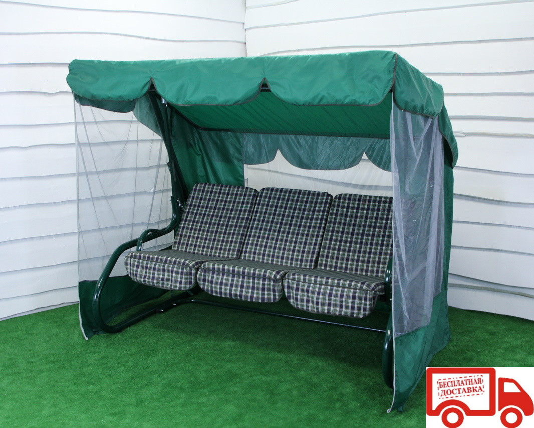 Гойдалка садова розкладна Мальта GreenGard, фото 1