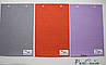 Готові рулонні штори Льон 7436 розмір 475х1650мм (сірий колір), фото 8