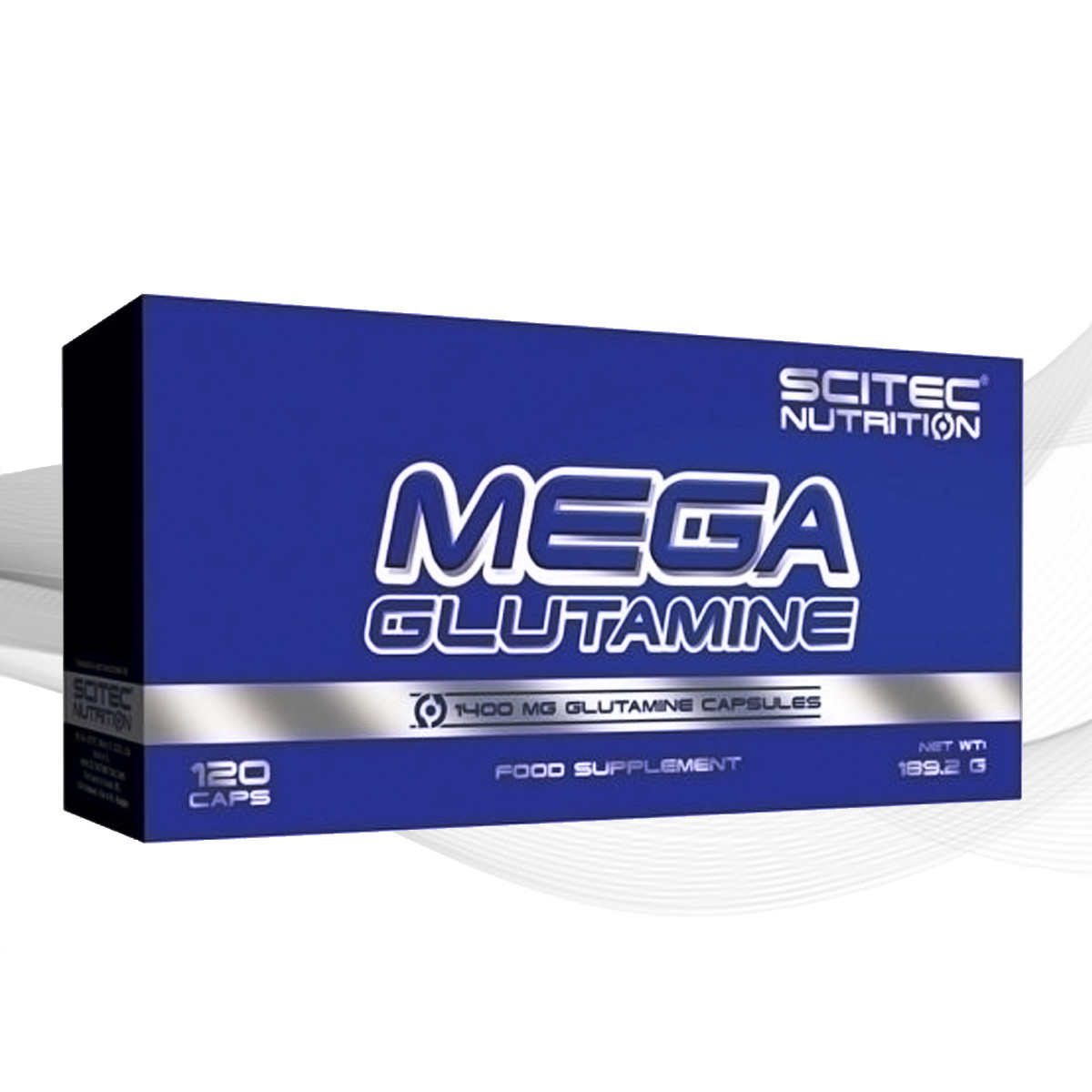 Глютамін Scitec Nutrition Mega Glutamine caps 120.