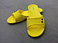Жіночі шльопанці жовті гумові тапочки 36 р, фото 6