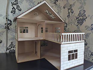 Будиночок для ляльок з дерева, дерев'яний будиночок, ляльковий будиночок, дитячий будиночок з дерева