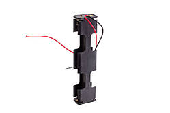 Касета для батарейки 4АА 25x18x107 з дротом 15 см