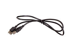 Подовжувач USB шт.A — гн.A 0,8 м. прозорий