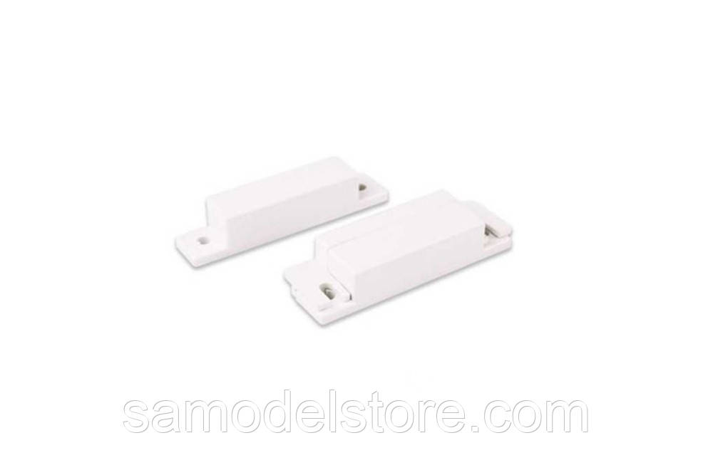 Датчик магнітоконтактний MC-31 64х12.8х12.8мм. під саморіз, пластик, фото 1