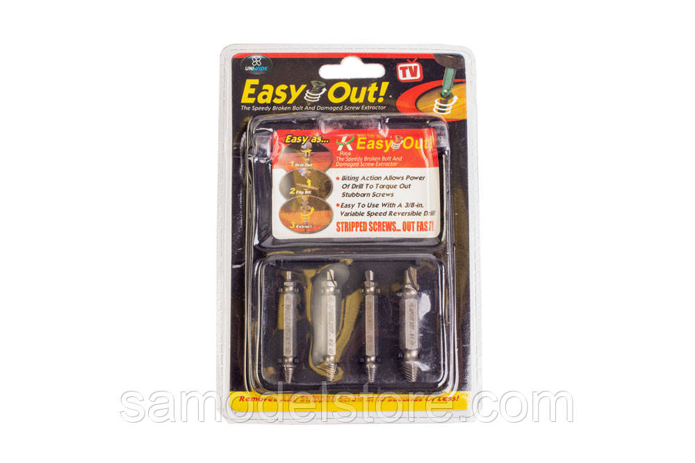 Екстрактори 4шт. Easy Out!