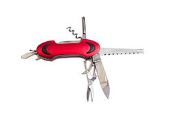 Мультифункціональний ніж 505 червоний