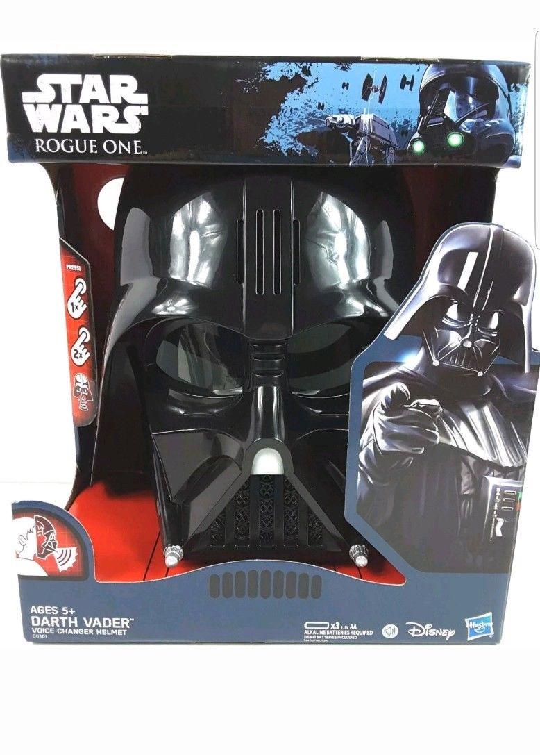 Маска Дарта Вейдера Звуки Фразы Дыхание Изменяет голос Star Wars Darth Vader Voice Changer Mask Hasbro C0367 - фото 3 - id-p1057296902