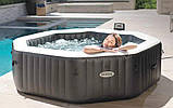 Надувний джакузі - СПА Intex 28462 (218 х 71 см) (6 місць: 3 р/год - 1 741 л/год, аеро, гідро), фото 6