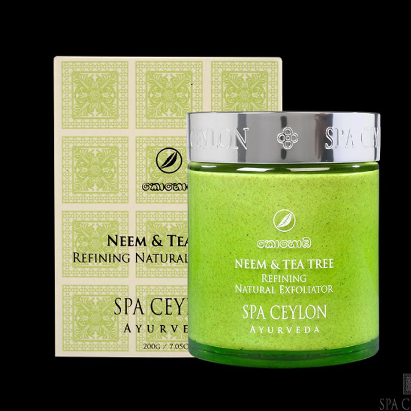 Природний пілінг для обличчя Маргоза та чайне дерево, 200 грамів, фото 1