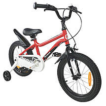 Дитячий двоколісний велосипед RoyalBaby Chipmunk MK 16", OFFICIAL UA, червоний, фото 3