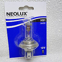 Лампа фари для мотоцикла, скутера, мопеда галогенна Hs1 (ближній дальний) NEOLUX
