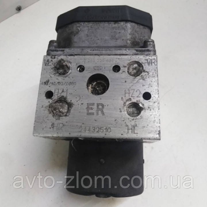 Блок керування ABS Opel Astra G, Zafira A, Опель Астра Г, Зафіра А. 0265220636, 24432510.