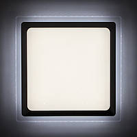 Светильник светодиодный квадратный накладной на 10 кв.м. LUMINARIA ALS-18 AC170-265V 18W