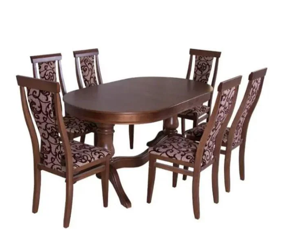 Купить Гарнитур гостиный стол Вильбару нераскладной 1200+стулья Дюен 6 ...