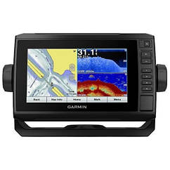 Ехолот Garmin EchoMap Plus 72CV меню російською, кольоровий дисплей