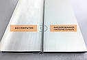 Алюмінієвий плінтус 100 мм для промислових приміщень Срібло, фото 3