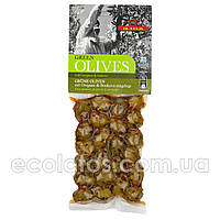Оливки зеленые с орегано и перцем буково "ILIDA" 150 г
