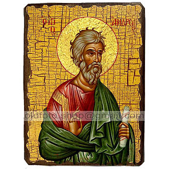 Ікона Святий Апостол Андрій Первозванний ,ікона на дереві 130х170 мм
