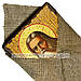 Ікона Преподобний Серафим Саровський ,ікона на дереві 130х170 мм, фото 3