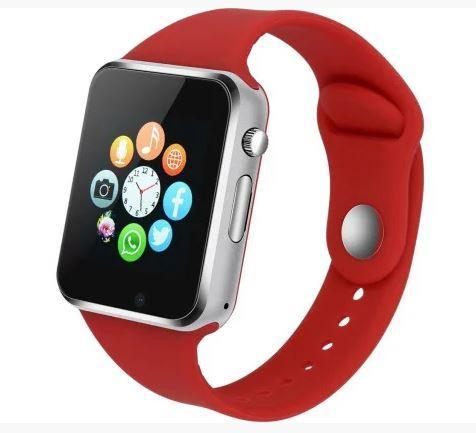 Розумні годинник Smart Watch GSM Camera A1, червоні