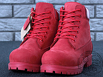 Жіночі черевики Timberland Classic Boots Bordo Winter (з хутром), фото 3