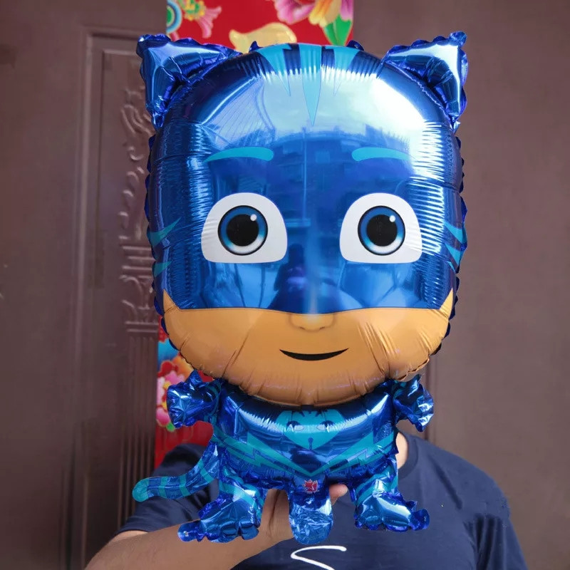 Фольгований повітряна куля герої в масках 44*69 див. синій