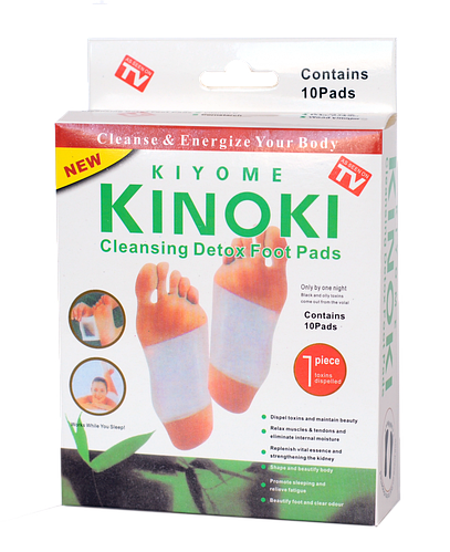 Пластырь Kinoki (Киноки) для очищения организма, пластыри на стопы ...