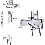 Душова система GAPPO FUTURA G2418 Хром, фото 5