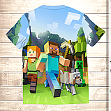 Футболка 3D MINECRAFT ВСІ Розміри, фото 2