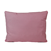 Подушка, 45*35 см, (хлопок), (горох на розовом)