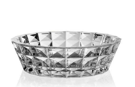 Фруктовниця Bohemia Diamond d32,5 см богемське скло (6КЕ78/99Т41/325), фото 1