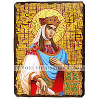 Икона Тамара Святая Царица Великая ,икона на дереве 130х170 мм