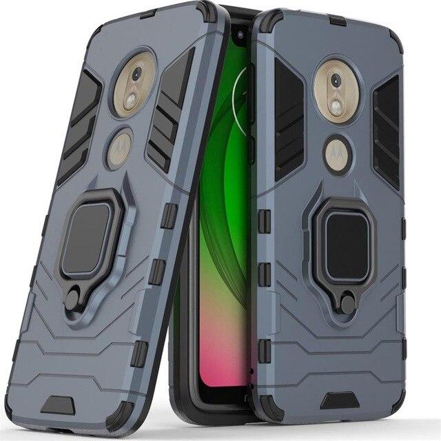 Чохол Ring Armor для Motorola Moto G7 Play Blue