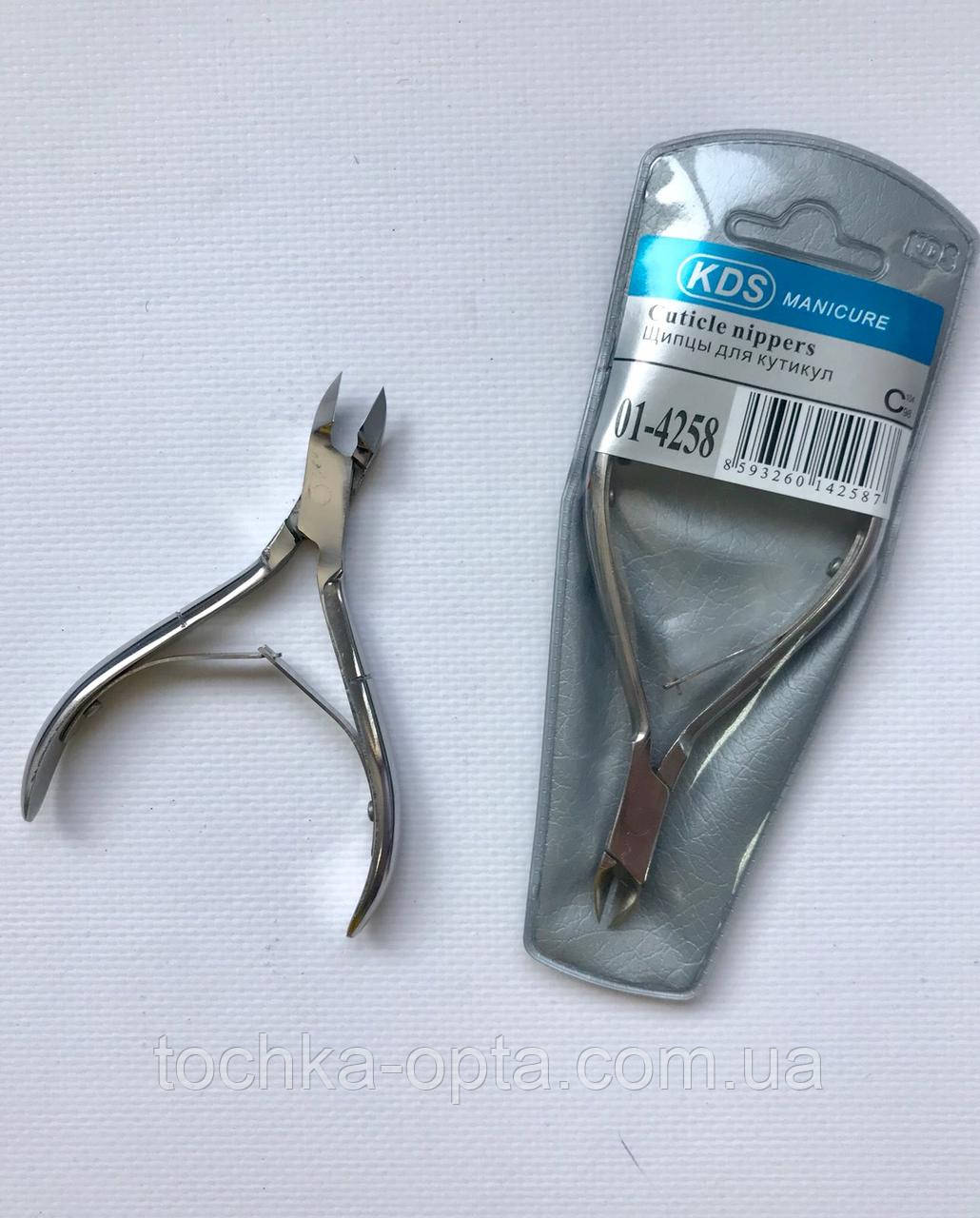 Манікюрні кусачки KDS завугільні, фото 1