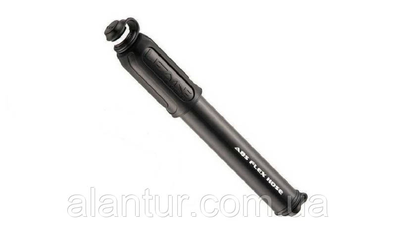 Ручний насос Lezyne HP DRIVE S чорний, алюмінієвий, 120 psi, для велосипедів, фото 1