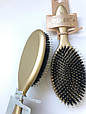 Масажна щітка SALON PROFESSIONAL комбінованої щетиною GOLD, фото 4