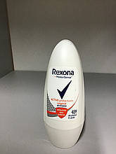 Дезодорант жіночий Rexona кульковий Антибактеріальний ефект 50 мл