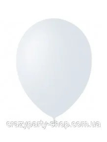 Воздушный шарик 10 дюймов белый - фото 1 - id-p81492591