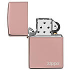Запальничка Zippo 49190ZL High Polish, Rose Gold logo, фото 5
