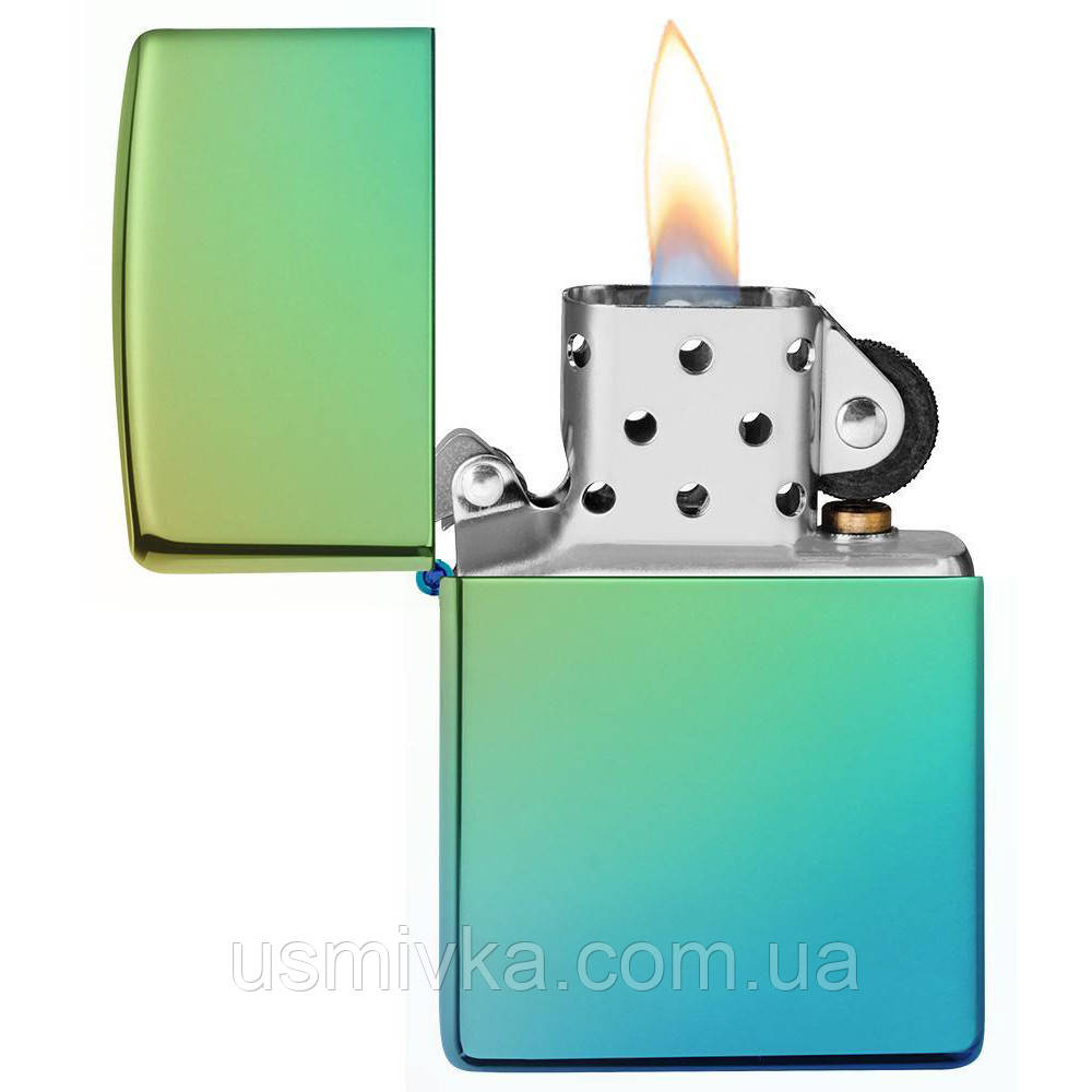 Зажигалка Zippo 49191 High Polish Teal - фото 3 - id-p1135493426