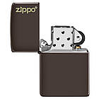 Запальничка Zippo 49180ZL Brown Color Image, фото 6