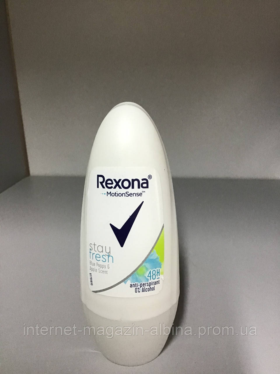 Роликовий Дезодорант жіночий "Блакитний мак і яблуко" Rexona Stay Fresh Blue Poppy & Apple