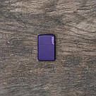 Запальничка Zippo 237ZL Purple Matte Black Matte, фото 4